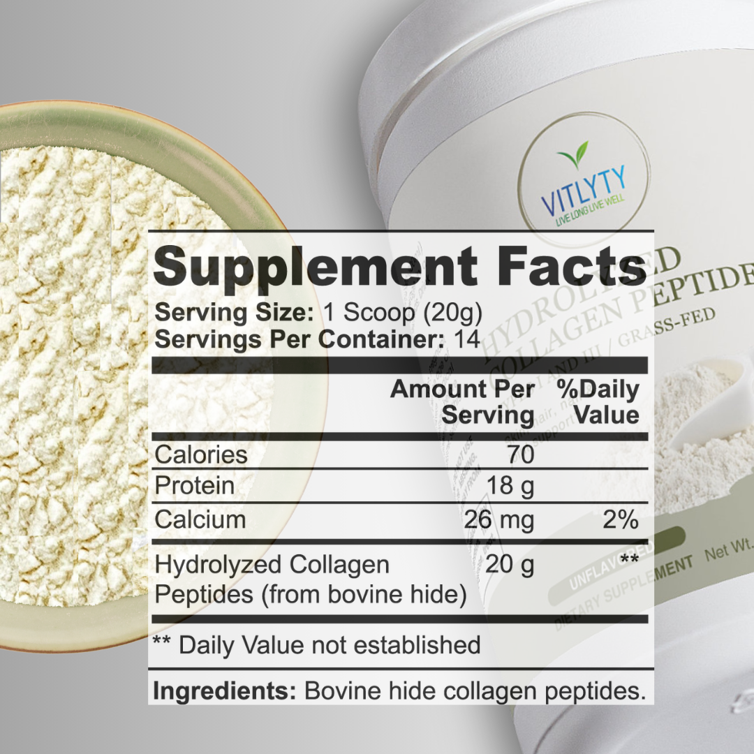 Grass-Fed Hydrolyzed Collagen Peptides